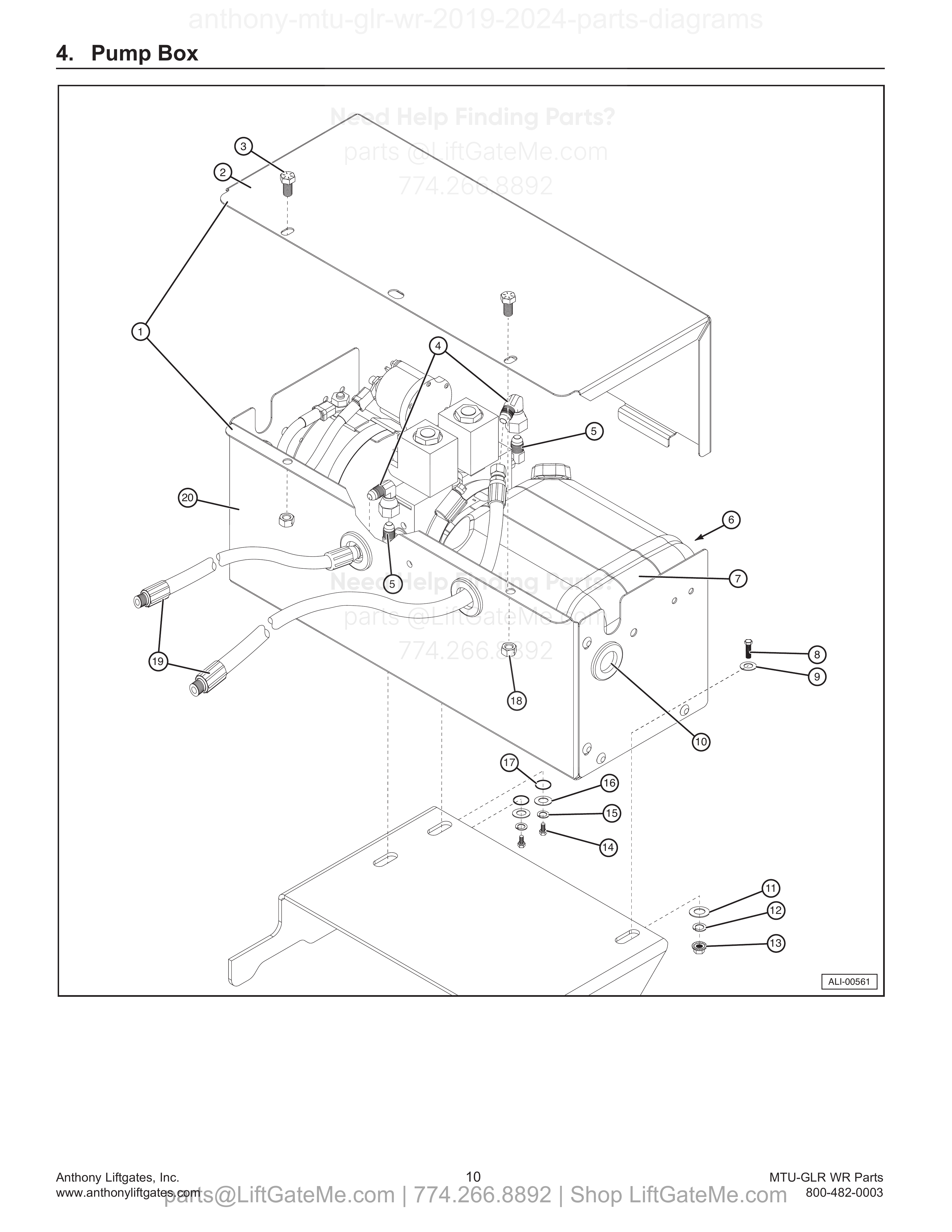 4. Pump Box diagram