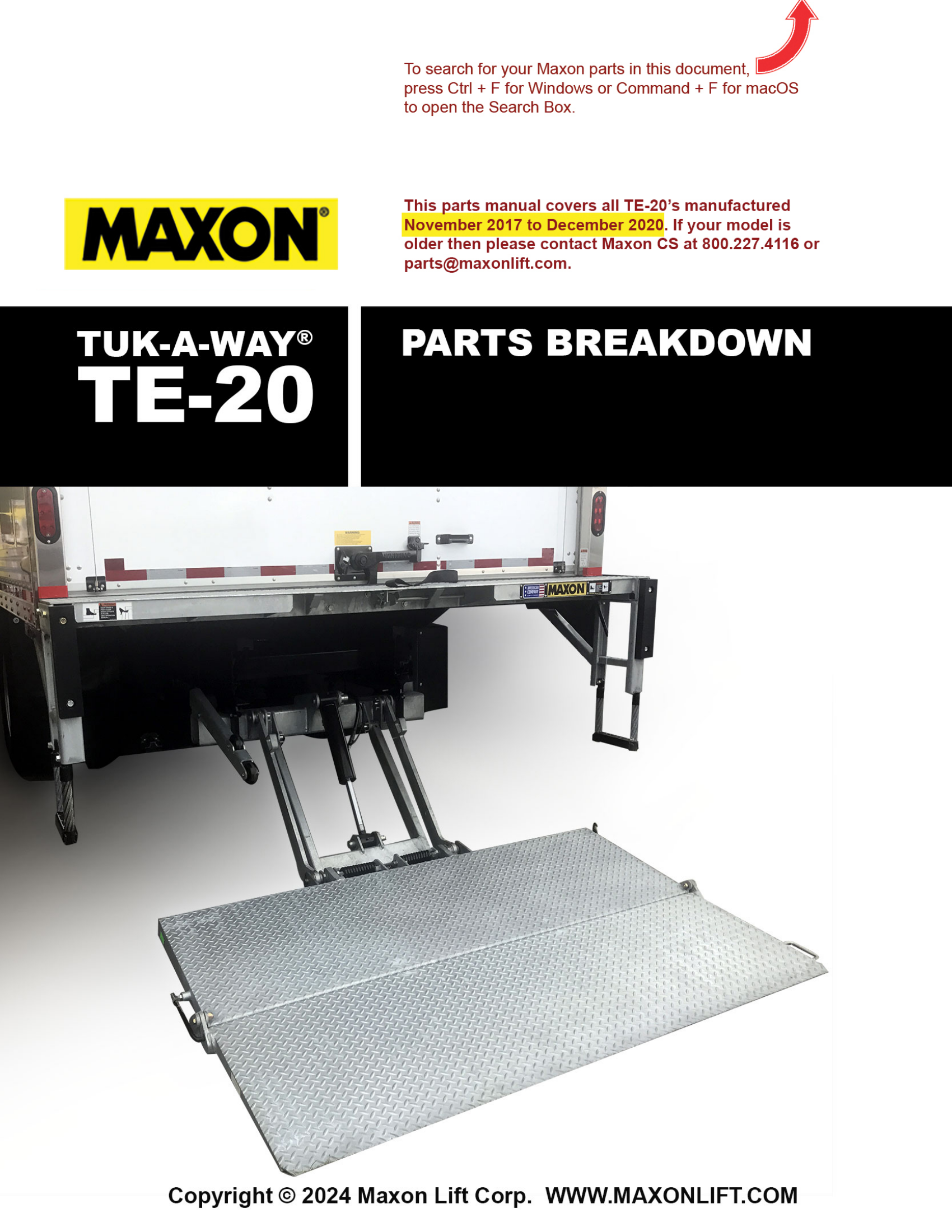 OEM manual reference cover