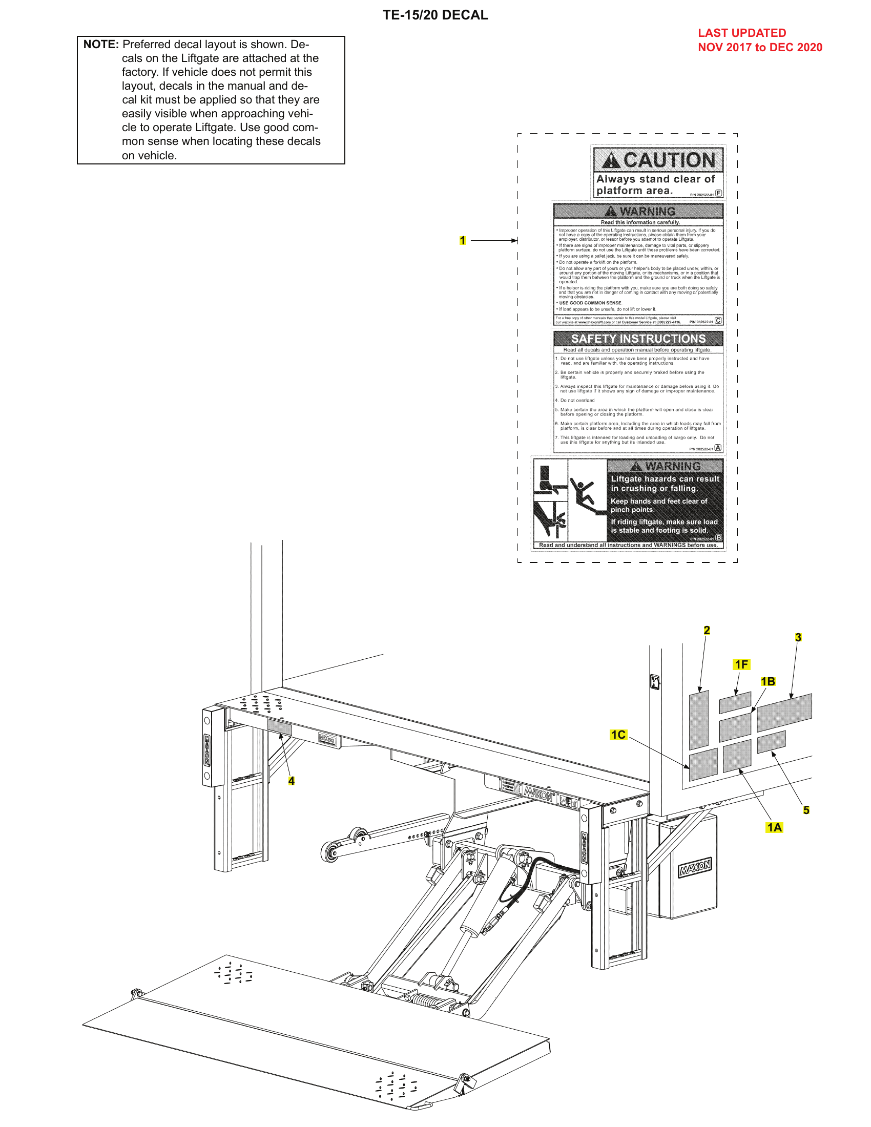 TE-15/20 DECAL diagram