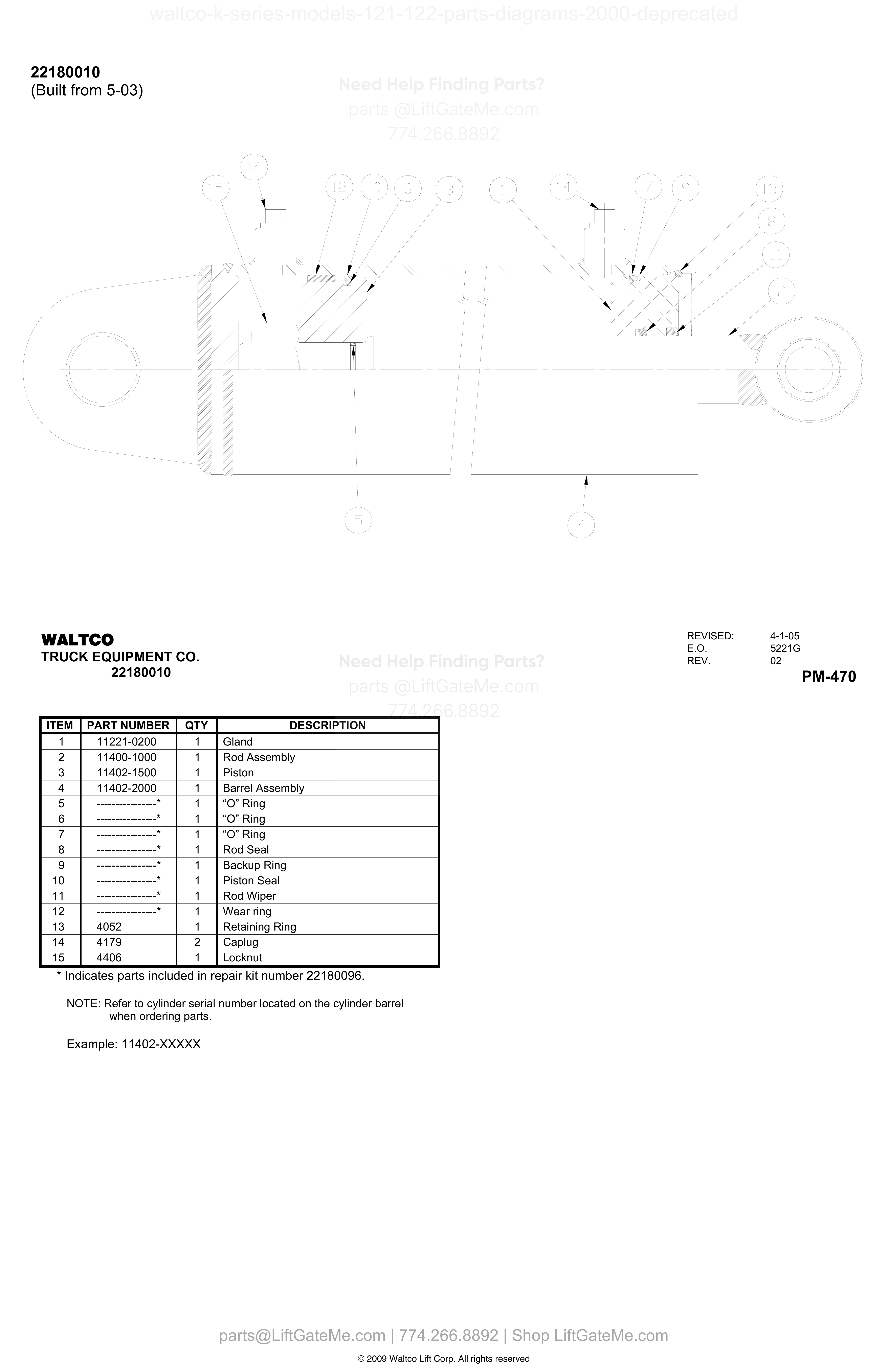 22180010 (Built from 5-03) diagram